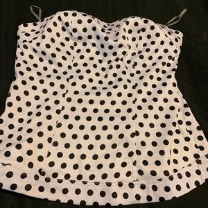 Pocka Dot Bustier